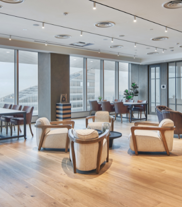 The Executive Centre - One Raffles Quay - interior view 4